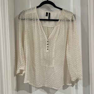 Mango Silk Top